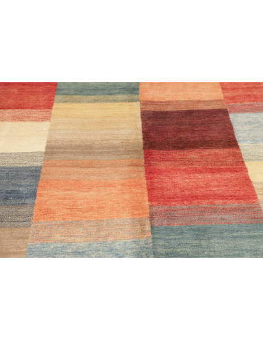 Hand Made Rug Mosaic Pakistan 147x190 Multicolo
