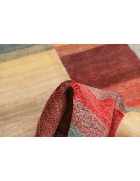 Hand Made Rug Mosaic Pakistan 147x190 Multicolo
