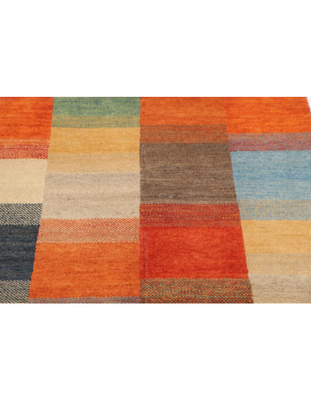 Hand Made Rug Mosaic Pakistan 92x149 Multicolor