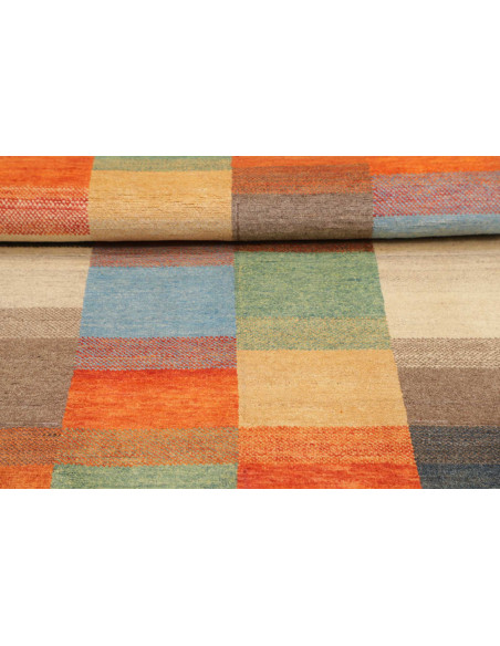 Hand Made Rug Mosaic Pakistan 92x149 Multicolor