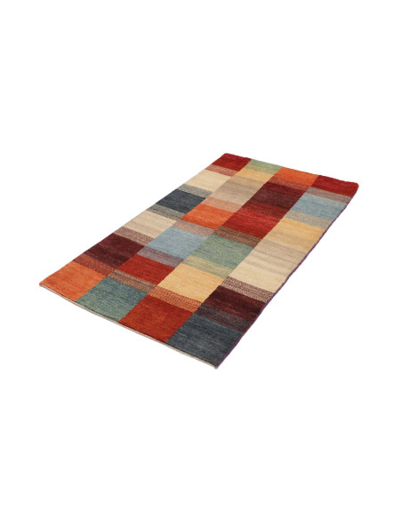 Hand Made Rug Mosaic Pakistan 85x149 Multicolor