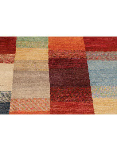 Hand Made Rug Mosaic Pakistan 85x149 Multicolor