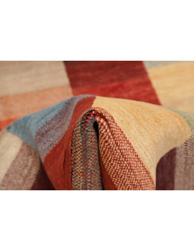 Hand Made Rug Mosaic Pakistan 85x149 Multicolor