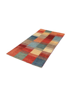 Hand Made Rug Mosaic Pakistan 85x149 Multicolor 2
