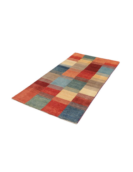 Hand Made Rug Mosaic Pakistan 85x149 Multicolor