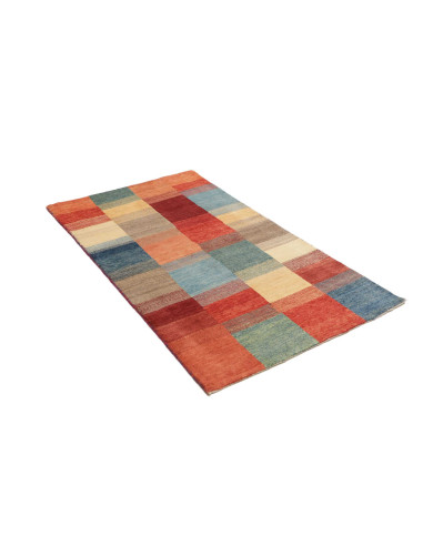 Hand Made Rug Mosaic Pakistan 85x149 Multicolor