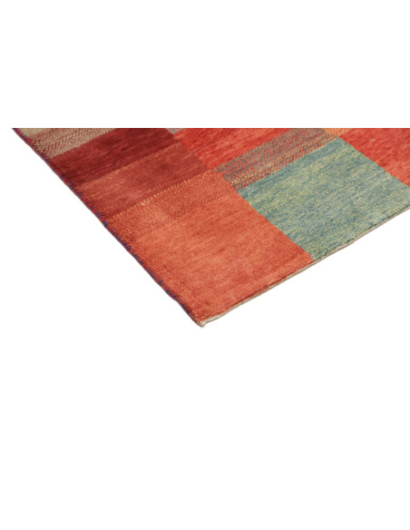 Hand Made Rug Mosaic Pakistan 85x149 Multicolor