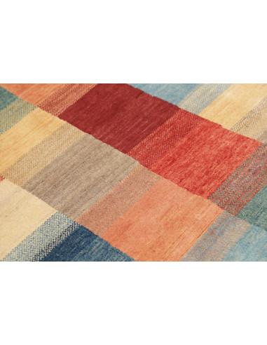 Hand Made Rug Mosaic Pakistan 85x149 Multicolor