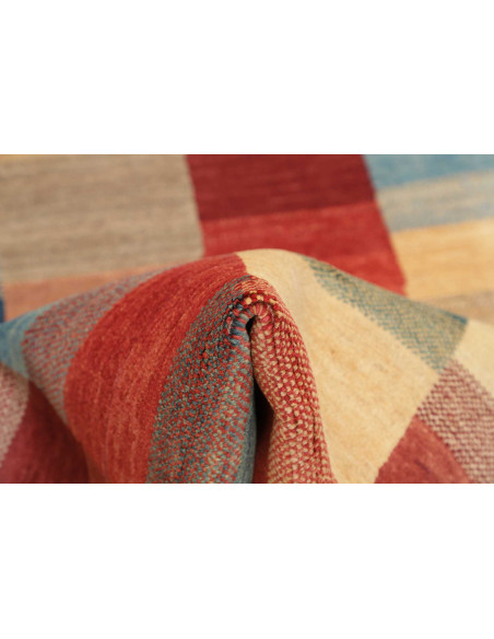 Hand Made Rug Mosaic Pakistan 85x149 Multicolor