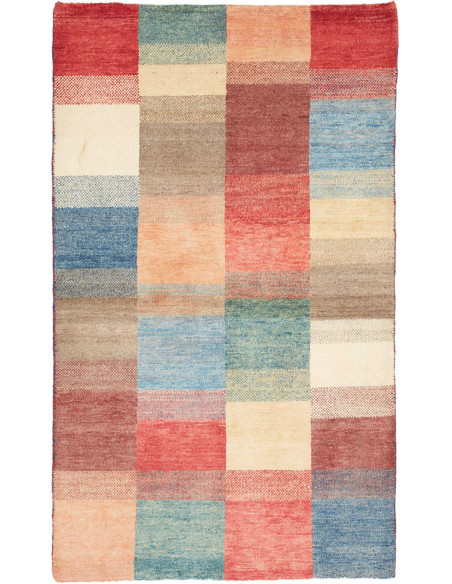 Hand Made Rug Mosaic Pakistan 89x149 Multicolor
