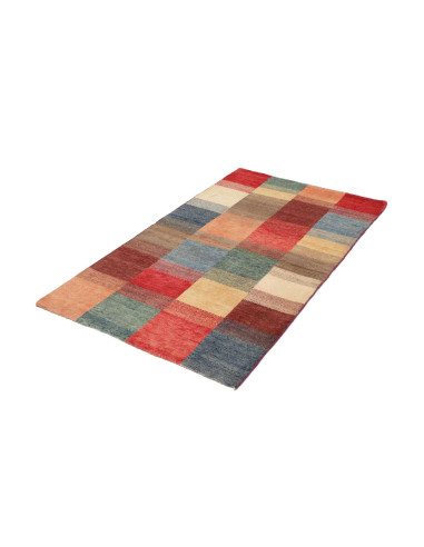 Hand Made Rug Mosaic Pakistan 89x149 Multicolor