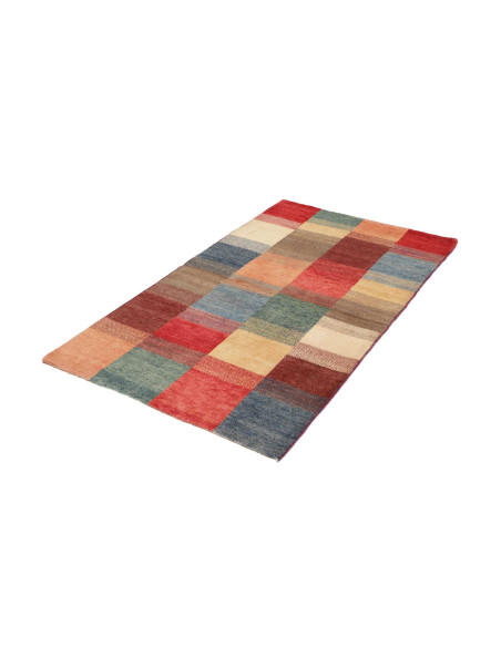 Hand Made Rug Mosaic Pakistan 89x149 Multicolor