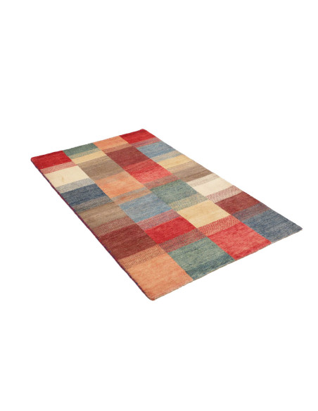 Hand Made Rug Mosaic Pakistan 89x149 Multicolor