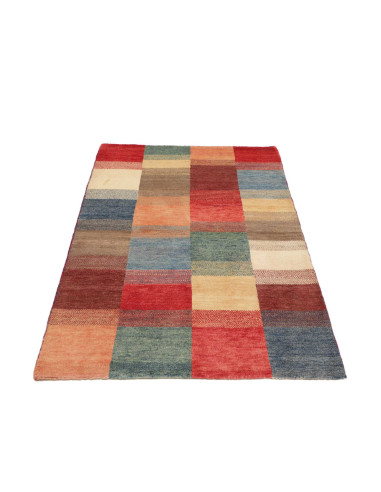 Hand Made Rug Mosaic Pakistan 89x149 Multicolor