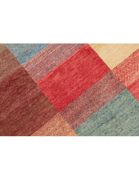 Hand Made Rug Mosaic Pakistan 89x149 Multicolor