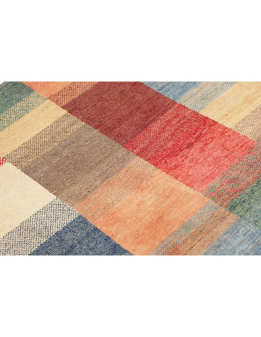 Hand Made Rug Mosaic Pakistan 89x149 Multicolor