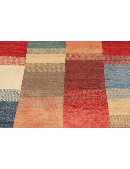 Hand Made Rug Mosaic Pakistan 89x149 Multicolor