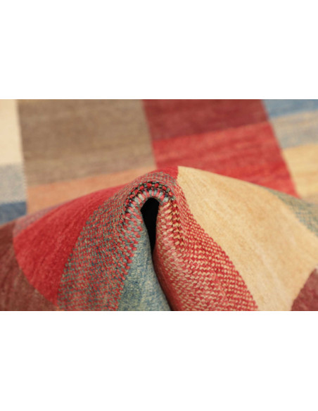 Hand Made Rug Mosaic Pakistan 89x149 Multicolor