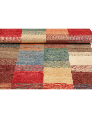 Hand Made Rug Mosaic Pakistan 89x149 Multicolor