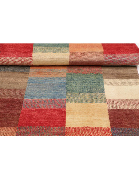 Hand Made Rug Mosaic Pakistan 89x149 Multicolor