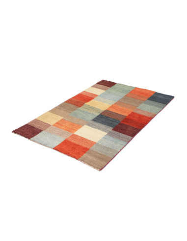Hand Made Rug Mosaic Pakistan 97x150 Multicolor