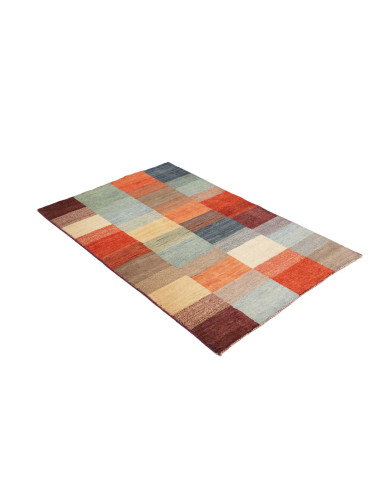 Hand Made Rug Mosaic Pakistan 97x150 Multicolor