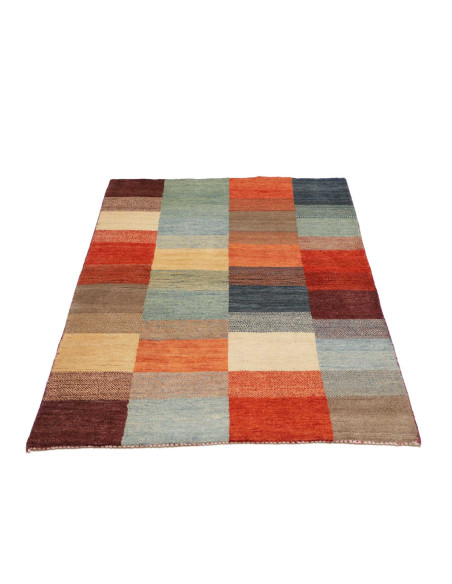 Hand Made Rug Mosaic Pakistan 97x150 Multicolor