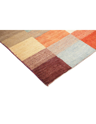 Hand Made Rug Mosaic Pakistan 97x150 Multicolor