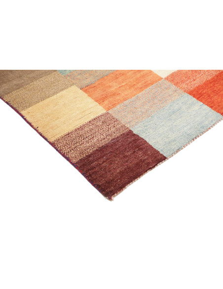 Hand Made Rug Mosaic Pakistan 97x150 Multicolor