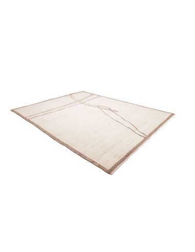 Hand Made Rug Berber Pakistan 246x310 Ivory Lig