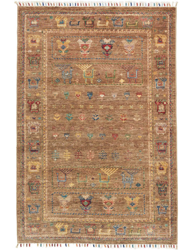 Hand Made Rug Istintia Pakistan 101x153 Brown M