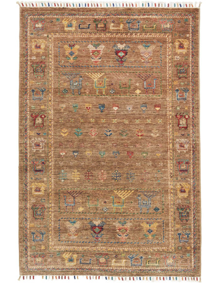 Hand Made Rug Istintia Pakistan 101x153 Brown M