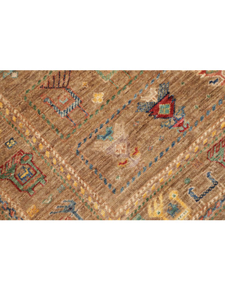 Hand Made Rug Istintia Pakistan 101x153 Brown M
