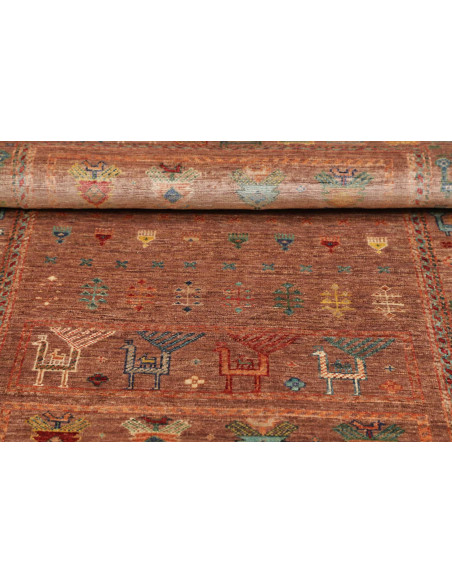 Hand Made Rug Istintia Pakistan 99x150 Rust Bei