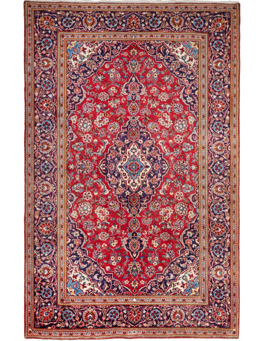 Rug Ardakan Persia brown maroon 197x304