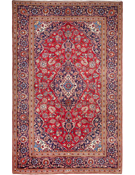Rug Ardakan Persia brown maroon 197x304