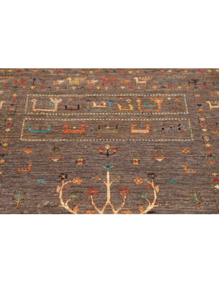 Hand Made Rug Istintia Pakistan 99x149 Brown Mu
