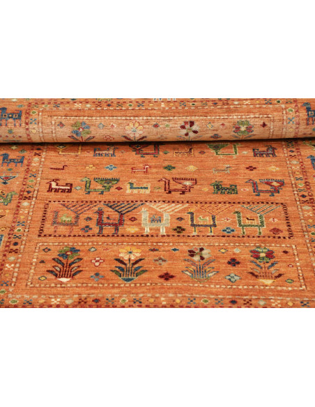 Hand Made Rug Istintia Pakistan 96x134 Orange M