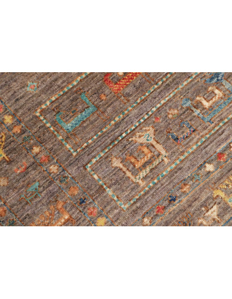 Hand Made Rug Istintia Pakistan 100x149 Brown M
