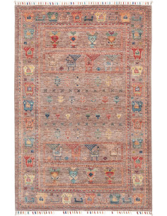 Hand Made Rug Istintia Pakistan 103x154 Reddish