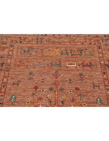Hand Made Rug Istintia Pakistan 97x154 Rust Mul