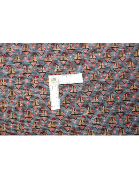 Hand Made Rug Hamadan Persia 62x126 Blue Red