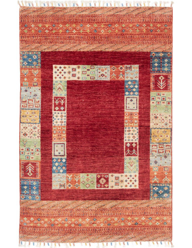 Hand Made Rug Gabbeh Nova Pakistan 100x151 Bric