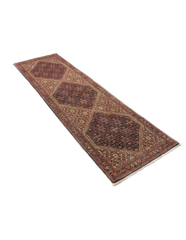 Bidjar 70x252 Cm Bidjar Persia Hand-carded Wool Cotton