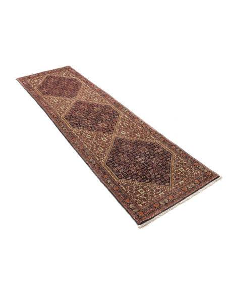 Bidjar 70x252 Cm Bidjar Persia Hand-carded Wool Cotton