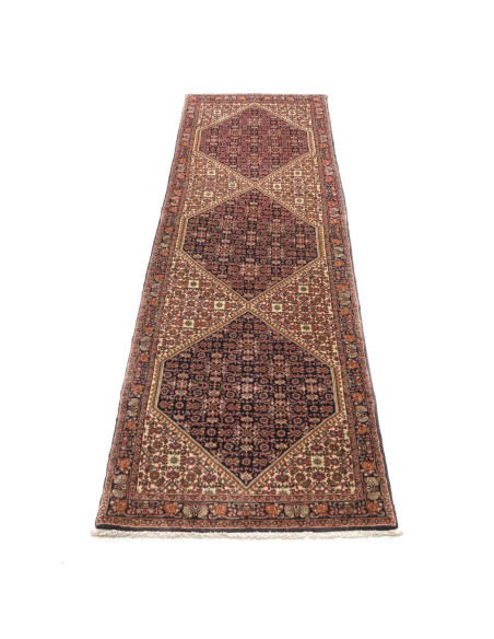 Bidjar 70x252 Cm Bidjar Persia Hand-carded Wool Cotton
