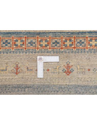 Hand Made Rug Gabbeh Nova Pakistan 106x148 Blue