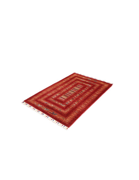 Hand Made Rug Gabbeh Nova Pakistan 99x148 Brick