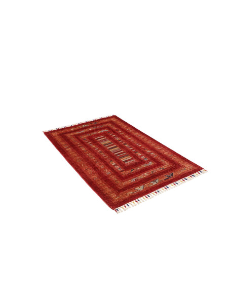 Hand Made Rug Gabbeh Nova Pakistan 99x148 Brick