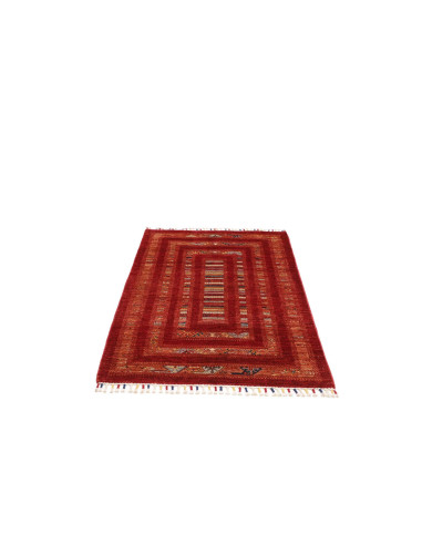 Hand Made Rug Gabbeh Nova Pakistan 99x148 Brick